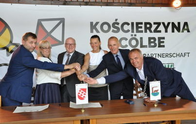 Zdjęcie do Gmina Kościerzyna świętowała 30 lat wsp&oacute;łpracy z C&ouml;lbe