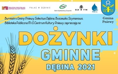 Zdjęcie do Dożynki Gminne 2021 już 5 września- zapraszamy!