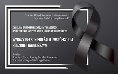 Zdjęcie do Kondolencje