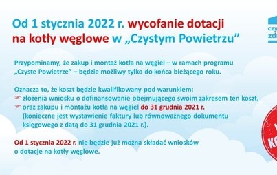 Zdjęcie do Przypomnienie zmian - Czyste Powietrze