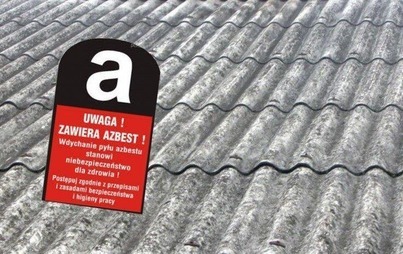Zdjęcie do Komunikat azbest