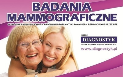 Zdjęcie do Bezpłatne badania mammograficzne