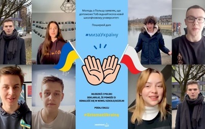 Zdjęcie do Sztama z Ukrainą &mdash; polska młodzież wspiera uczni&oacute;w z Ukrainy