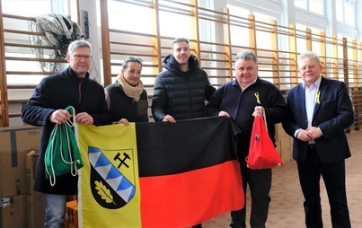 Zdjęcie do Gmina partnerska wspiera w niesieniu pomocy