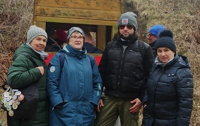 Zdjęcie do Uczniowie ze Szkoły Podstawowej im. Powstańc&oacute;w Wielkopolskich     w Pniewach odnieśli sukces na marszach w Koźminie.