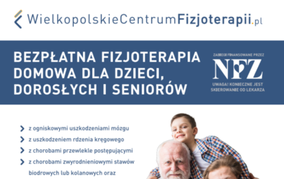 Zdjęcie do Bezpłatna fizjoterapia domowa dla os&oacute;b z orzeczeniem o znacznym stopniu niepełnosprawności