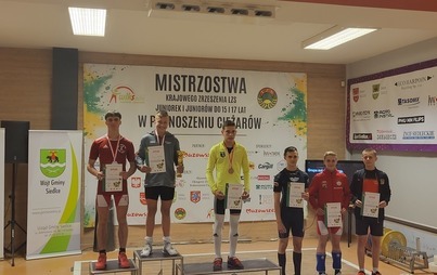 Zdjęcie do Mikołaj Stachowiak Wicemistrzem Polski LZS w podnoszeniu ciężar&oacute;w 