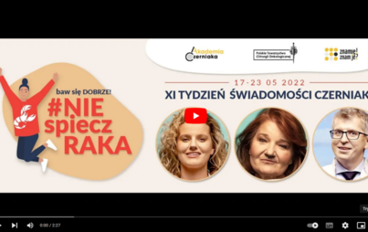 Zdjęcie do XI Og&oacute;lnopolski Tydzień Świadomości Czerniaka