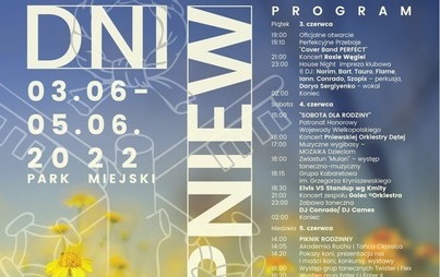 Zdjęcie do Szykuje się wyjątkowy weekend! Dni Pniew 2022!