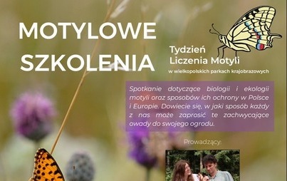 Zdjęcie do O motylach w wielkopolskich parkach krajobrazowych