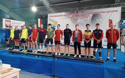 Zdjęcie do Sergiusz W&oacute;jcik brązowym medalistą Og&oacute;lnopolskiej Olimpiady Młodzieży 