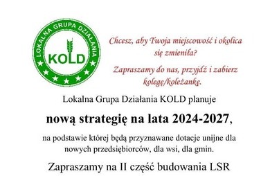 Zdjęcie do Budowanie strategii- Lokalna Grupa Działania KOLD