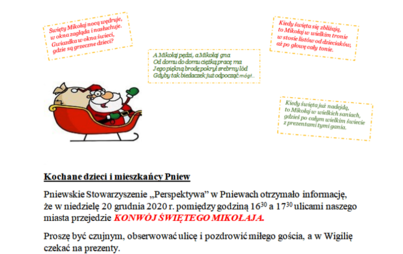 Zdjęcie do Święty Mikołaj w naszym mieście...