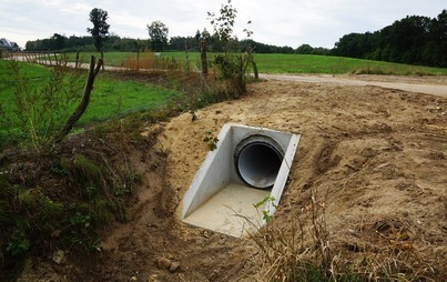 Zdjęcie do Zakończono prace związane z budową kanalizacji deszczowej na ulicy ks. M. Maciejewskiego