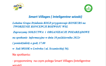 Zdjęcie do Inteligentne wioski