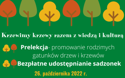 Zdjęcie do Książki są z lasu - spotkanie