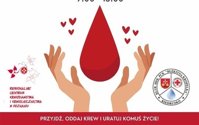 Zdjęcie do Oddaj krew i uratuj komuś życie!
