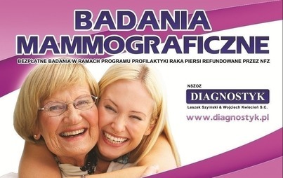 Zdjęcie do Badania Mammograficzne