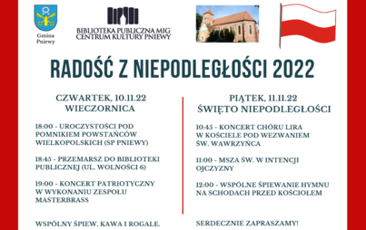 Zdjęcie do Radość z Niepodległości 2022