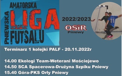 Zdjęcie do Kolejna edycja PALF w sezonie 2022/2023