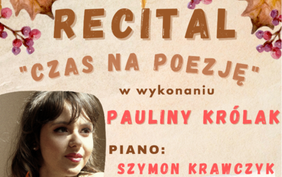 Zdjęcie do Recital "Czas na poezję"