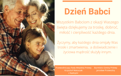 Zdjęcie do Z najlepszymi życzeniami z okazji Dnia Babci