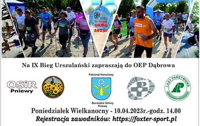 Zdjęcie do IX Bieg Św. Urszuli