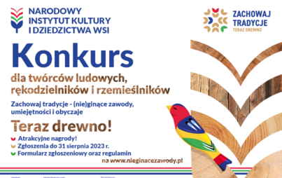 Zdjęcie do Konkurs dla tw&oacute;rc&oacute;w ludowych, rękodzielnik&oacute;w i rzemieślnik&oacute;w