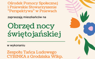 Zdjęcie do Zaproszenie na obrzęd Nocy Świętojańskiej