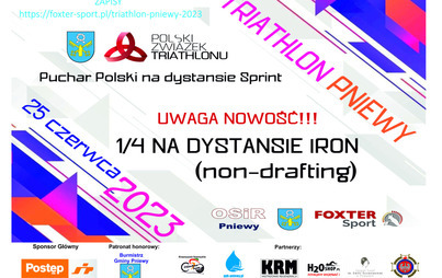 Zdjęcie do IX Triathlon Pniewy-Puchar Polski