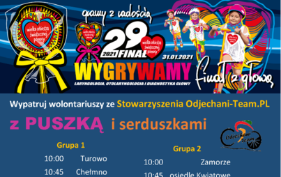 Zdjęcie do ODJECHANI wolontariusze WOŚP