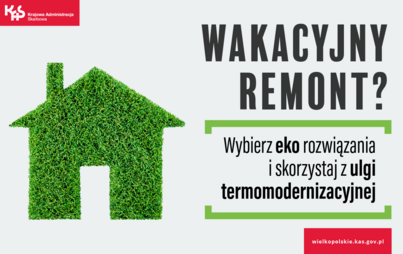 Zdjęcie do Skorzystaj z ulgi termomodernizacyjnej w PIT