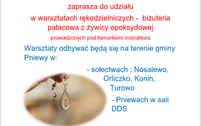 Zdjęcie do Zaproszenie na warsztaty