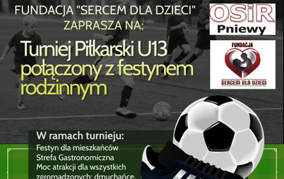 Zdjęcie do Zaproszenie na Turniej Piłkarski