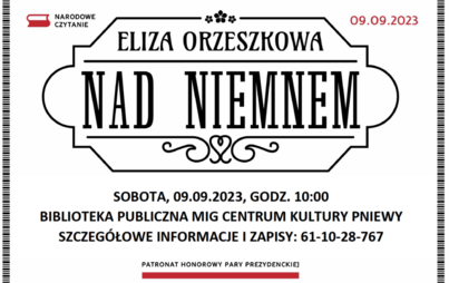 Zdjęcie do Narodowe Czytanie 2023