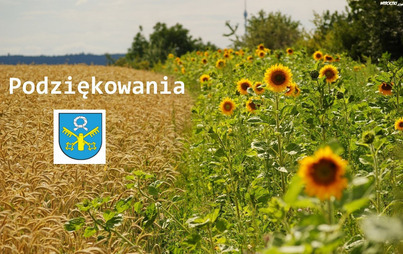 Zdjęcie do Podziękowanie za organizację Dożynek Gminnych 2023