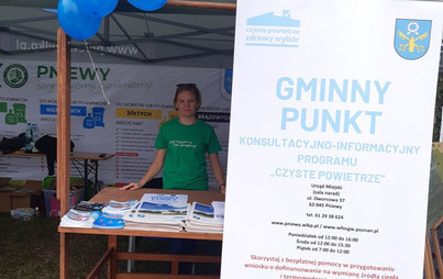Zdjęcie do Program Czyste Powietrze na Dożynkach gminnych