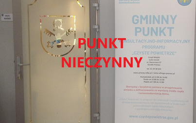 Zdjęcie do Punkt konsultacyjno-informacyjny Programu &bdquo;Czyste Powietrze&rdquo;