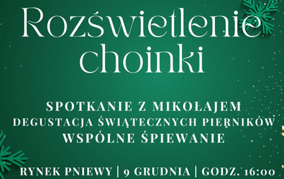 Zdjęcie do Rozświetlenie choinki