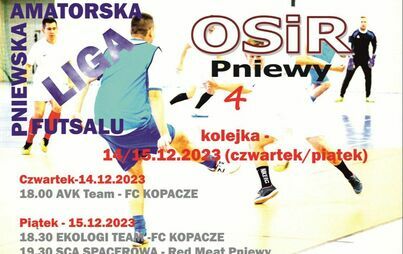 Zdjęcie do Przedświąteczny weekend w OSIR Pniewy