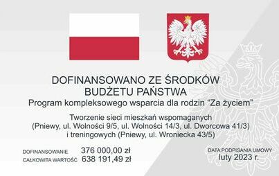 Zdjęcie do Mamy to - 3 mieszkania wspomagane i 1 treningowe