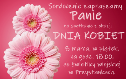 Zdjęcie do Spotkanie z okazji Dnia Kobiet
