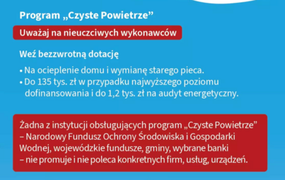 Zdjęcie do Program &bdquo;Czyste Powietrze&rdquo;. Uważaj na nieuczciwych wykonawc&oacute;w