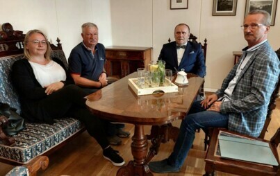 Zdjęcie do Spotkanie robocze - Rodzinne Ogr&oacute;dki Działkowe "Wrzos"