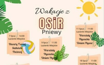 Zdjęcie do Wakacje z OSIR