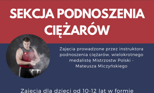 Zdjęcie do Sekcja podnoszenia ciężar&oacute;w &ndash; nab&oacute;r
