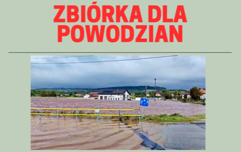 Zdjęcie do Przedłużamy zbi&oacute;rkę dla powodzian