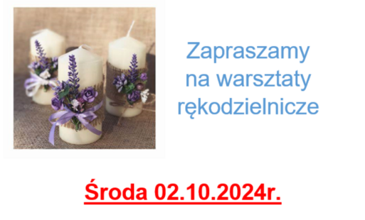 Zdjęcie do Warsztaty rękodzielnicze