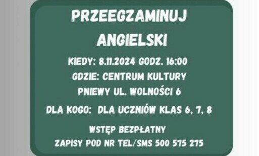 Zdjęcie do Przeegzaminuj angielski