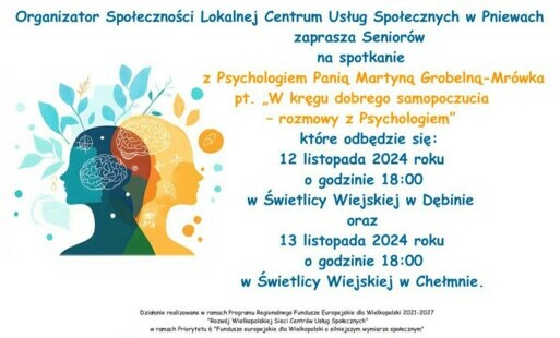 Zdjęcie do W kręgu dobrego samopoczucia &ndash; rozmowy z Psychologiem